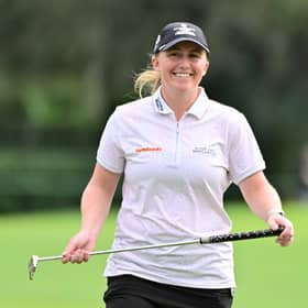 Gemma Dryburgh's advice from long-time coach Lawrence Farmer has helped her become a LPGA winner and a Solheim Cup player. Picture: Julio Aguilar/Getty Images.