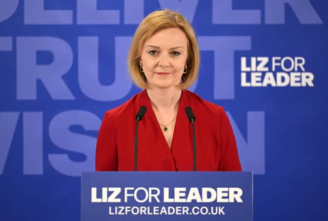 Conservative leadership candidate Liz Truss is the favourite to win (Picture: Leon Neal/Getty Images)