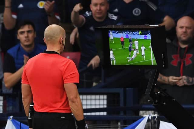 VAR is not yet in the cinch Scottish Premiership.