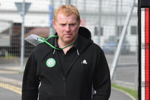 Celtic manager Neil Lennon was furious the team was leaked before Saturday's match with Rangers. Picture: SNS