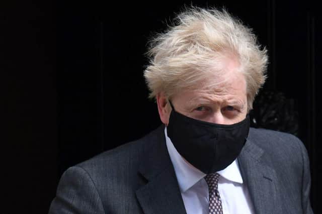 Johnson has made 'absolutely no apology at all' for text message exchanges about businessman Sir James Dyson’s tax concerns (Photo: DANIEL LEAL-OLIVAS/AFP via Getty Images)