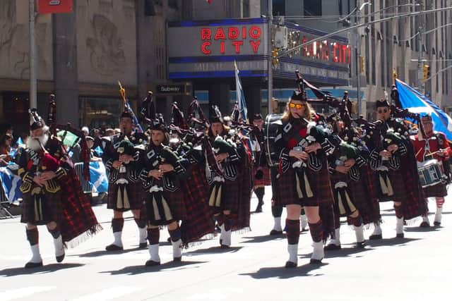 Tartan Day Parade in New York