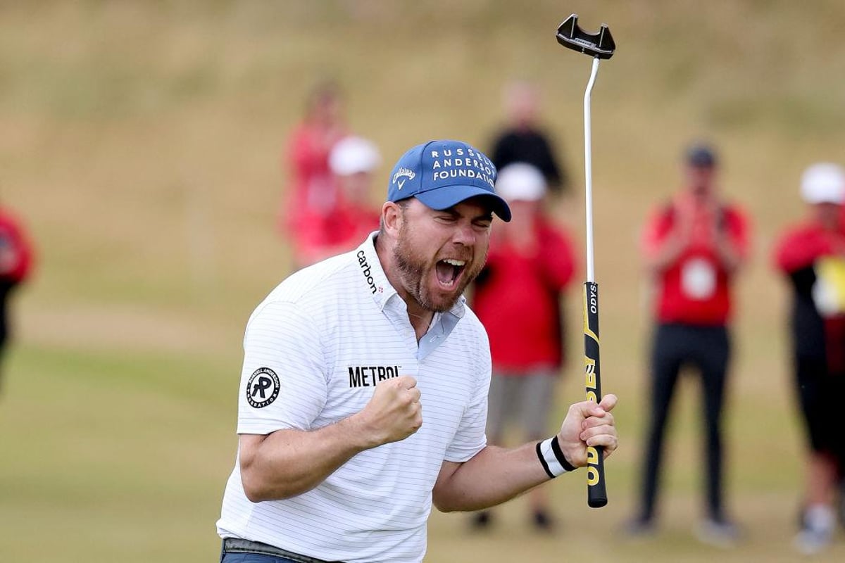 Richie Ramsay roars in delight after winning Cazoo Classic at Hillside