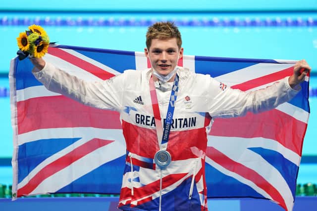 Duncan Scott,, who has been made a Member of the Order of the British Empire (MBE) for services to swimming in the New Year honours list. (Image credit: Joe Giddens/PA Wire)