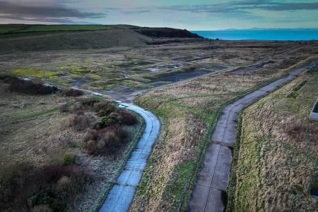 An aerial view of the former Woodhouse Colliery site where West Cumbria Mining (WCM) have been given approval to once again extract coal. Picture: Christopher Furlong/Getty Images