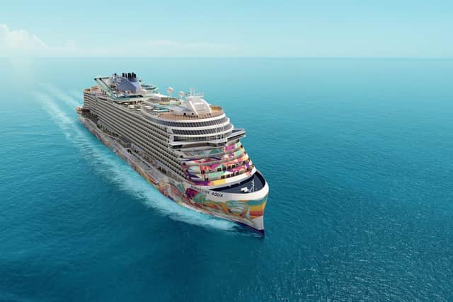 The Norwegian Aqua is the first of NCL's Prime Plus Class vessels