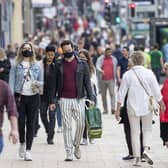 Shoppers pictured on Edinburgh's famous Princes Street. Picture: Jane Barlow/PA Wire