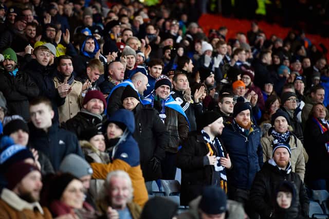 Football fans and communities around Scotland can benefit from the money donated by James Anderson and his associate.