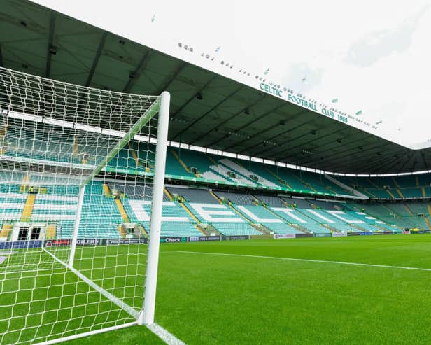 A women died inside Celtic Park prior to the match against St Mirren. (Photo by Craig Williamson / SNS Group)