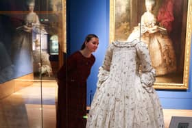 Installation view of Style & Society Dressing the Georgians at the King's Gallery, Palace of Holyroodhouse, Edinburgh PIC: Jeff J Mitchell/Getty Images