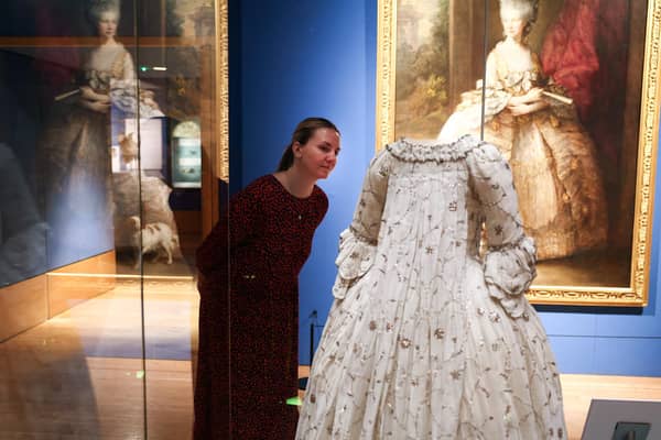Installation view of Style & Society Dressing the Georgians at the King's Gallery, Palace of Holyroodhouse, Edinburgh PIC: Jeff J Mitchell/Getty Images