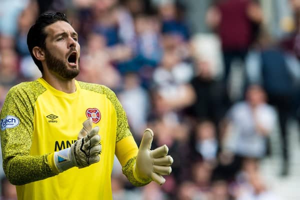 Hearts' Craig Gordon is the only keeper selected by Steve Clarke for Scotland's triple header with any cap experience, the 38-year-old guaranteed to be no.1 more than 17 years after his first senior outing for his country. Photo by Ross Parker / SNS Group)