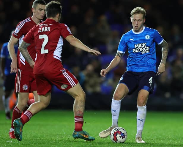 Frankie Kent has one year remaining on his Peterborough United deal.