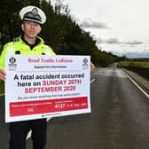 A man hit by a car on the B792 between Torphichen and Bathgate in West Lothian was among the 142 people killed on Scotland's roads last year. Picture Michael Gillen