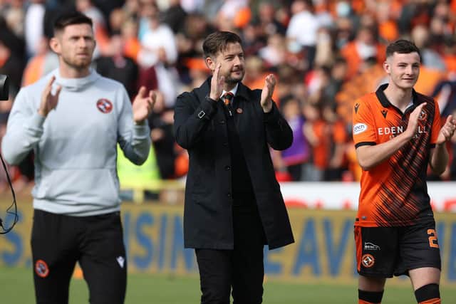 Dundee United manager Tam Courts.