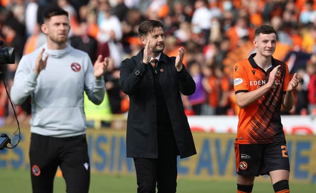 Dundee United manager Tam Courts.