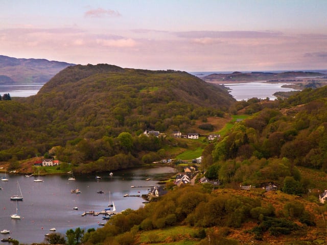 The small village in the Knapdale area of Argyll and Bute has its origins in Gaelic, translating as the "house of the pass". The correct pronunciation is Tay-val-ik.