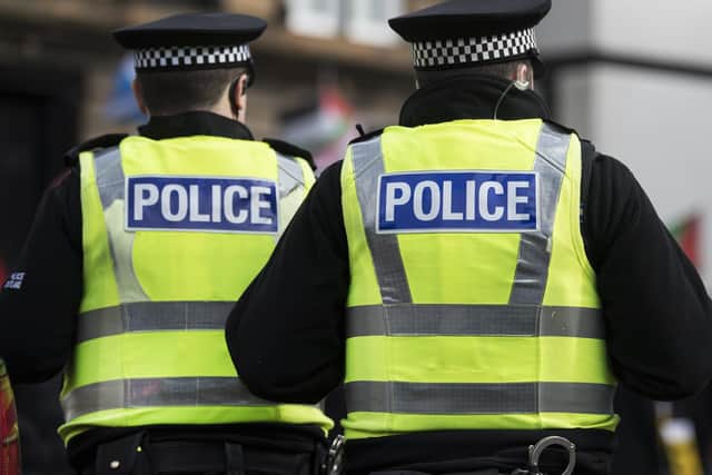 Scotland's policing watchdog ound that there were no vetting records held for some serving Police Scotland officers. Picture: John Devlin