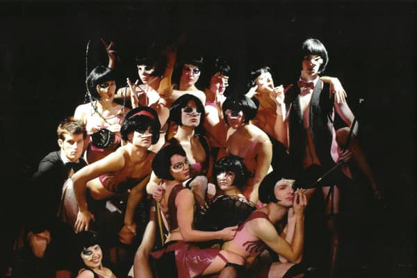 Eddie Redmayne played the master of ceremonies in the 2001 Underbelly show Cabaret, which was staged by Double Edge Drama.