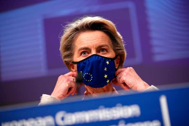 European Commission President Ursula von der Leyen is not subject to the same degree of democratic scrutiny as elected politicians (Picture: Francisco Seco/pool/AFP via Getty Images)