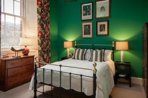 One of the three bedrooms in the Earl & Countess suite.