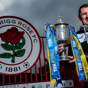 Bonyrigg Rose manager Robbie Horn takes his side to Forres in today's Scottish Cup first round. (Photo by Ross Parker / SNS Group)