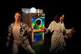 Andrew Keay and Louise Haggerty in Spin!