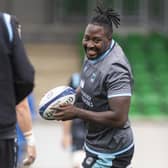 New Glasgow Warriors forward Sintu Manjezi is set to play against Worcester in Inverness on Friday.  (Photo by Ross MacDonald / SNS Group)