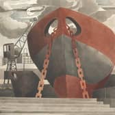 Edward Burra, Miracle in the Gorbals, design for front cloth, 1944. PIC: © The estate of Edward Burra, courtesy Lefevre Fine Art, London.