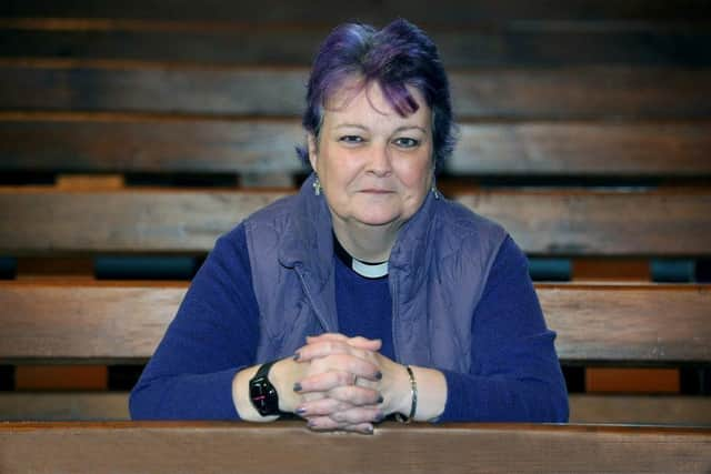 Ruth Innes came from a non-traditional background for a priest in the Scottish Episcopal Church