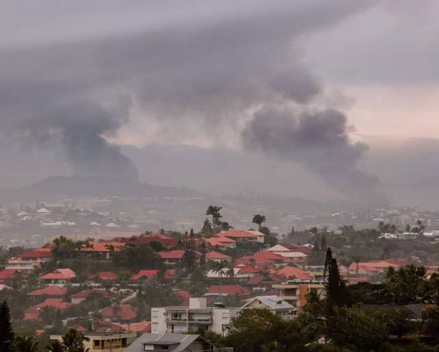 A view of Noumea in the overseas French territory of New Caledonia, where riots broke out over proposed French electoral reforms.