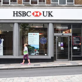 HSBC recently announced plans to close more of its UK branches though it retains one of the biggest networks in the country. Picture: Kirsty O'Connor/PA Wire
