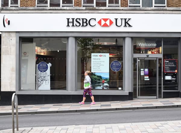 HSBC recently announced plans to close more of its UK branches though it retains one of the biggest networks in the country. Picture: Kirsty O'Connor/PA Wire