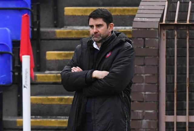 Hamilton Accies manager Stuart Taylor. (Photo by Ross MacDonald / SNS Group)