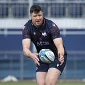 Grant Gilchrist training at the DAM Health Stadium. (Photo by Paul Devlin / SNS Group)