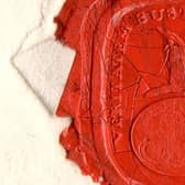 The wax seal of Patrick Sellar, the factor of the Duke of Sutherland, who earned the darkest reputation for his role in the Highland Clearances. PIC: Clyne Heritage Society/Brora Heritage Centre.