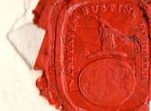 The wax seal of Patrick Sellar, the factor of the Duke of Sutherland, who earned the darkest reputation for his role in the Highland Clearances. PIC: Clyne Heritage Society/Brora Heritage Centre.