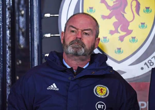 Scotland manager Steve Clarke during the UEFA European Championship Qualifier between Scotland and Kazakhstan at Hampden Park, on November 19, in Glasgow, Scotland. (Photo by Craig Williamson / SNS Group)