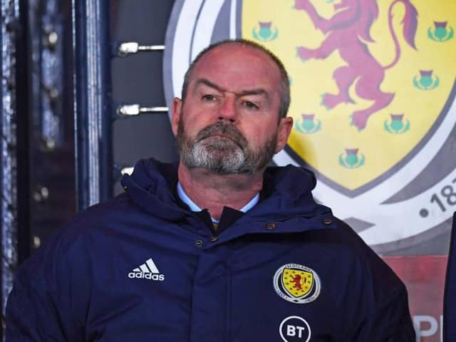Scotland manager Steve Clarke during the UEFA European Championship Qualifier between Scotland and Kazakhstan at Hampden Park, on November 19, in Glasgow, Scotland. (Photo by Craig Williamson / SNS Group)