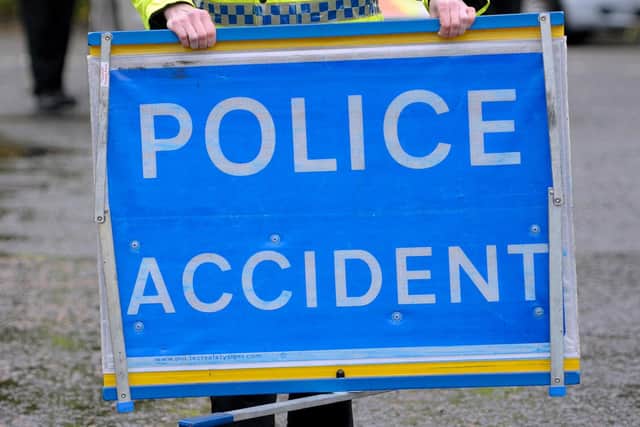 A man and two woman were airlifted to hospital after three cars were involved in a crash near Fort William.