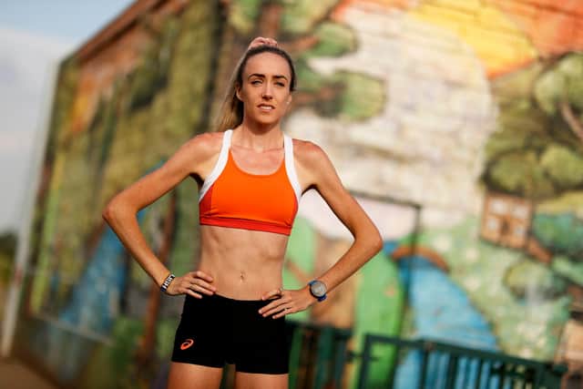 Eilish McColgan pictured after a training run in Didsbury, Manchester, last year. Picture: Clive Brunskill/Getty Images