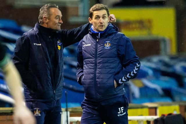 Kilmarnock head of football operations James Fowler took charge of the 4-0 defeat to Celtic on Tuesday. (Photo by Alan Harvey / SNS Group)