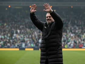 Celtic manager Ange Postecoglou has been a passion-instiller for a support desperate to acclaim a second successive title  triumph for the Australian that has been set-up by sparkling football. (Photo by Craig Williamson / SNS Group)