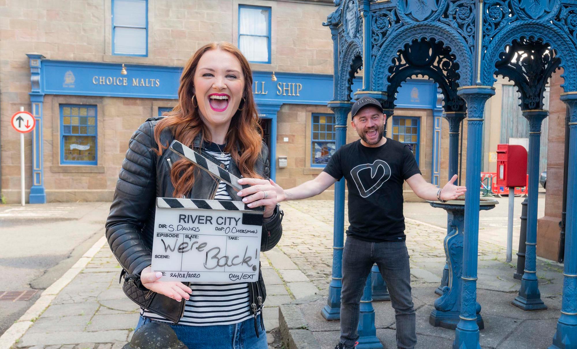 River City: On set as filming resumes on the BBC Scotland drama | The