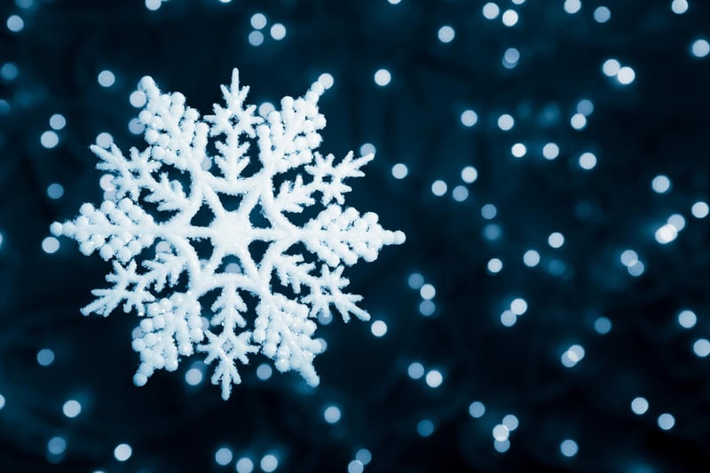 Did you know that Scots have over 400 ways to refer to snow? In this case a "flaggie" refers to a large snowflake.