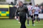 Celtic manager Ange Postecoglou won't be going to Brighton.  (Photo by Craig Williamson / SNS Group)