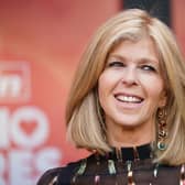 Kate Garraway says she sometimes sees “flashes of the old Derek” while her husband continues to struggle with health problems caused by Covid-19.