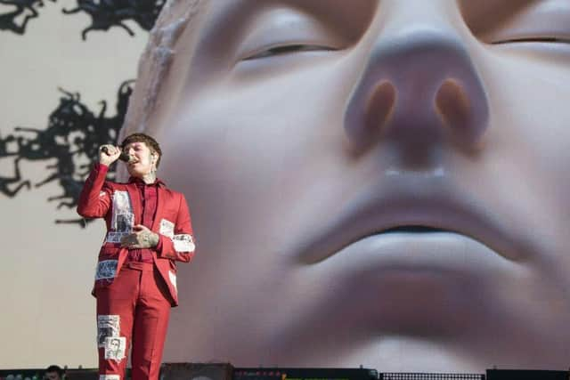 Oli Sykes of Bring Me The Horizon. PIC: AFP via Getty Images