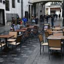 The drop in optimism was driven by the services sector,  which has 'felt the full force of consumers tightening their spending on non-essentials', says BDO (file image). Picture: Hollie Adams/AFP via Getty Images.