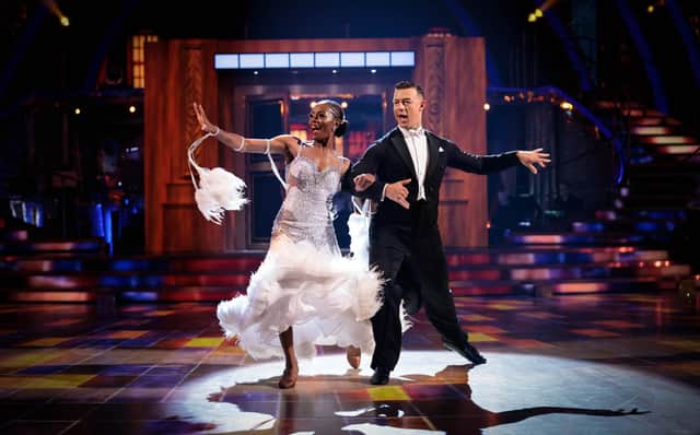 Strictly Come Dancing star AJ Odudu has quit the final on Saturday after tearing a ligament in her ankle.